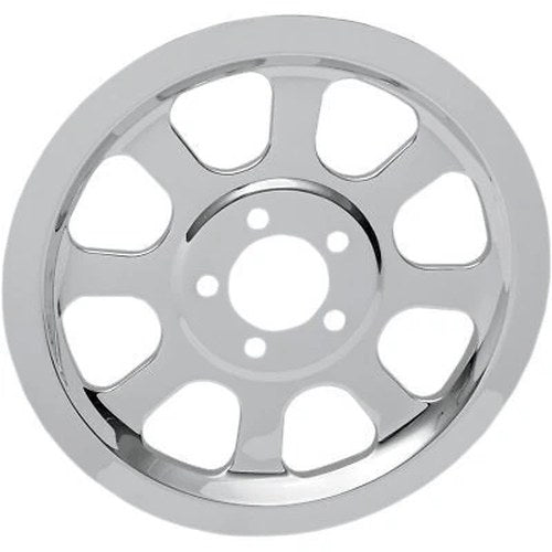 Chrome Pulley Cover for 70-tooth Softail 00-05