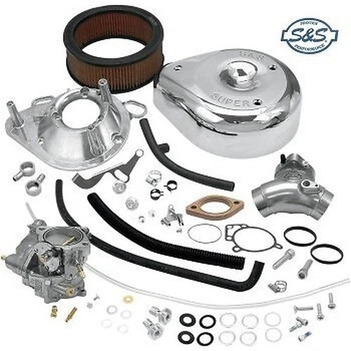 S&S Cycle 11-0451 Super G Carburetor Kit for 99-05 Twin Cam