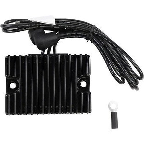 Drag Specialties 2112-1062 Black Premium Voltage Regulator for 89-99 Big Twin