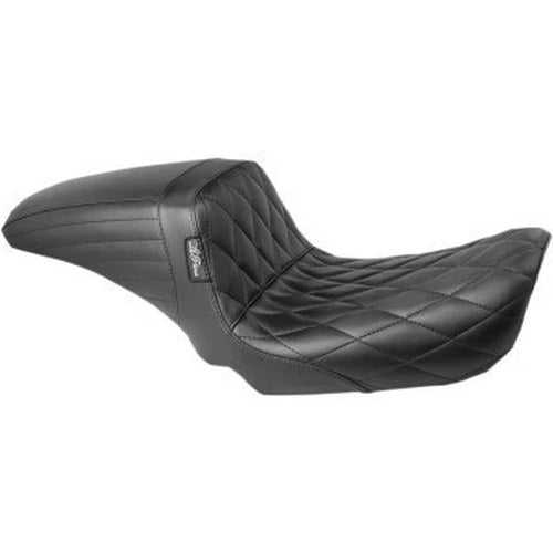 Le Pera LK-591DM Black Diamond Kickflip Seat for 06-17 Fxd Dyna