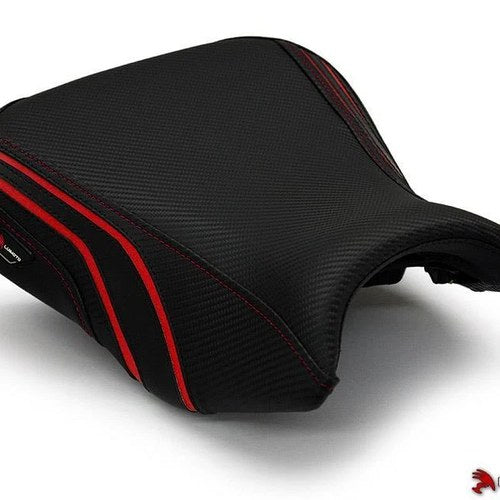Kawasaki Ninja 650R Seat Cover 2012 2013 2014 2015 2016 Black Red Luimoto