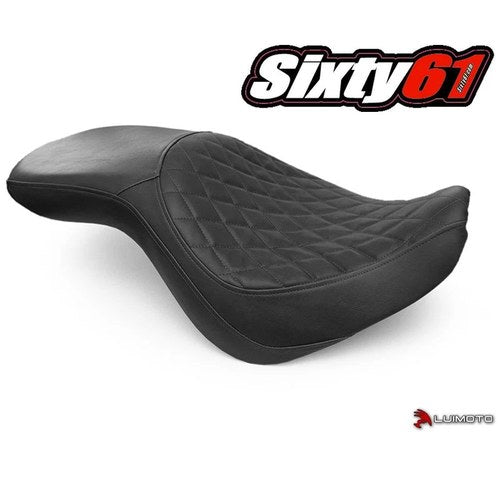 Triumph America Seat Cover 2011-2016 2017 Luimoto Vintage Black Diamond Rider