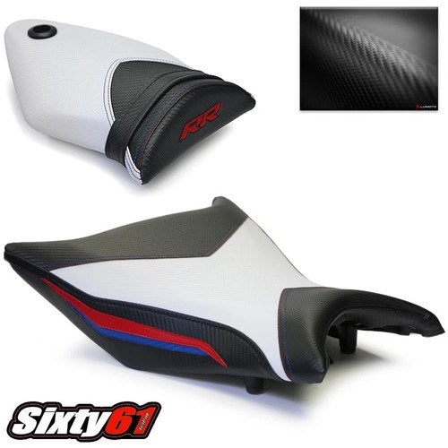 BMW S1000RR Seat Covers 2009 2010 2011 Technik Luimoto Front Rear Black Blue Red