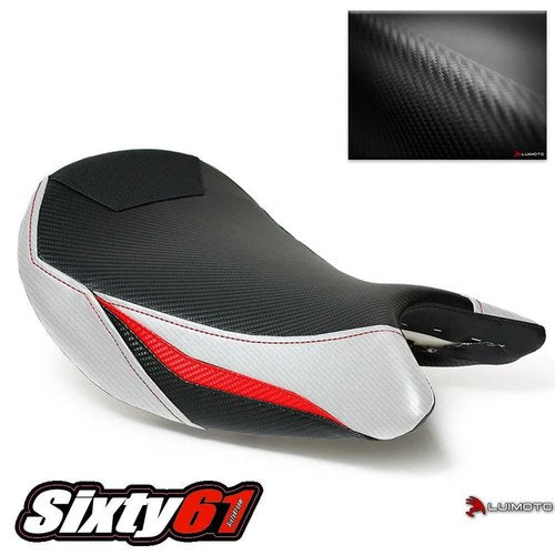 Suzuki Gsxs 1000 Seat Cover 2015-2020 Luimoto Front Suzuki Red White Carbon