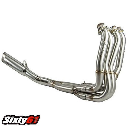 Voodoo Exhaust ZX14 ZX14R 2006-2025 2026 Kawasaki 4:1 Full System Shorty Polish