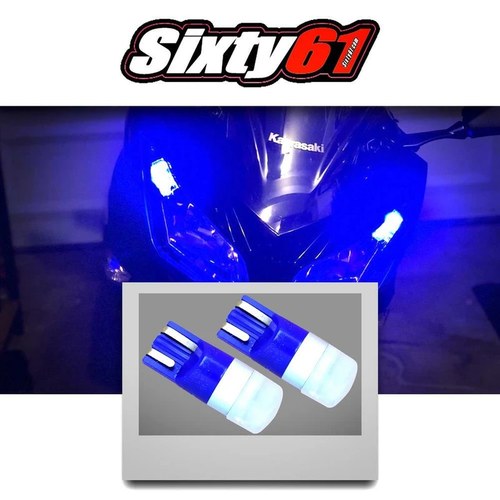 Triumph Motorcycle LED Side Marker Light Parking Bulbs in Blue