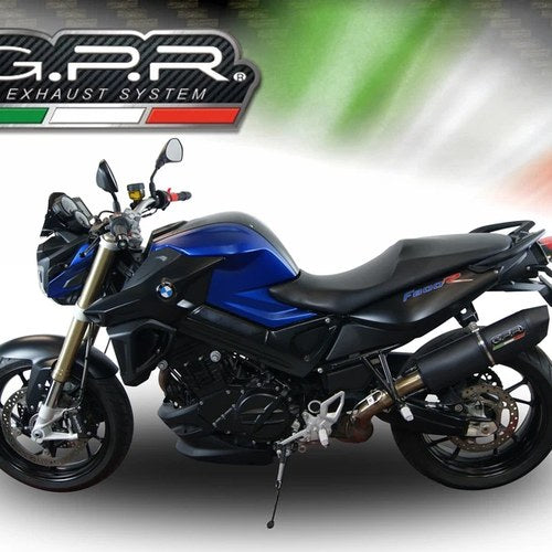 Gpr Exhaust BMW F800R 2015-2016 Homolog Slip-On Furore Nero
