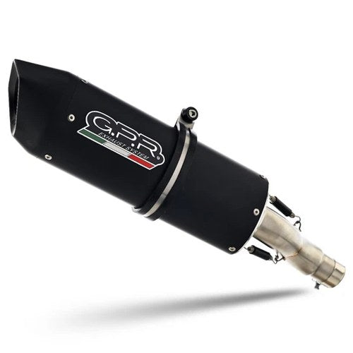 Gpr Exhaust BMW K1200S K1200R 2004-2008 DB Killer Link Pipe Slip-On Furore Nero