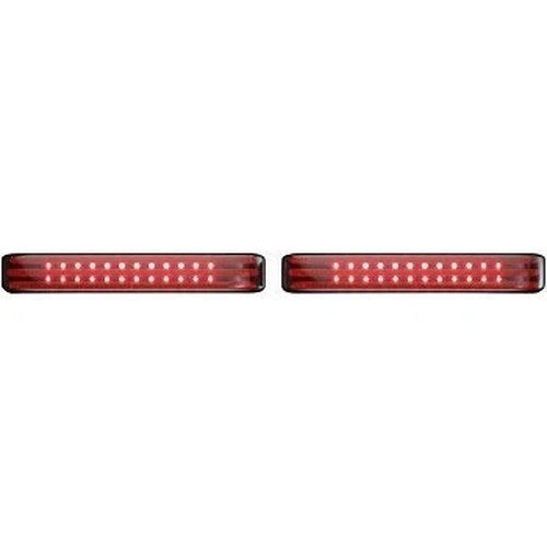 Custom Dynamics PB-SB-SS6-BS Black Smoke ProBEAM Bagz LED Saddle Bag Lights