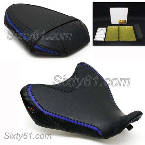 Yamaha MT-07 Seat Covers Gel 2014 2015 2016 2017 Black Blue Luimoto