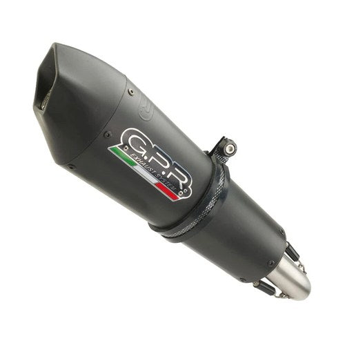 Gpr Exhaust KTM Adventure 890 -R Rally 2021-23 GPEvo4Blk Titanium DBKillr SlipOn