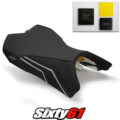 Kawasaki Ninja 1000 Seat Cover and Gel 2011-2014 2015 2016 Black Luimoto Carbon