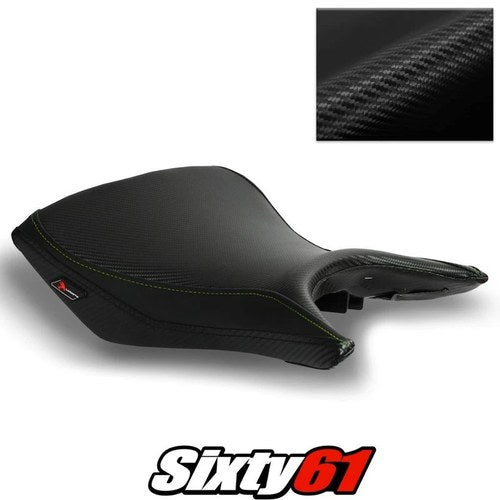 Yamaha R3 Seat Cover 2015-2022 2023 2024 2025 Front Black Green Luimoto Carbon