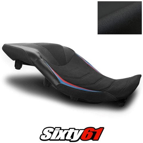 BMW S1000XR Seat Cover 2020-2022 2023 Front Black Luimoto Tec-Grip Suede