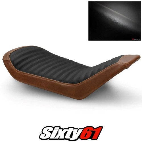 Husqvarna Svartpilen 701 Seat Cover 2018-2022 2023 Vintage Brown Luimoto Suede