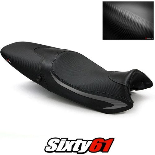 Triumph Speed Triple Seat Cover 2008 2009 2010 Black Luimoto Carbon