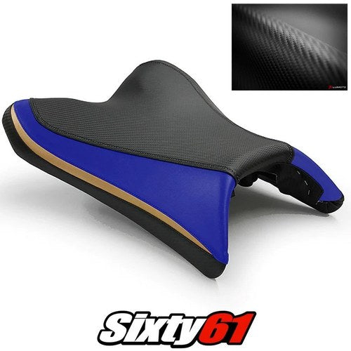 Yamaha FZ8 Fazer 8 Seat Cover 2010-2012 2013 2014 2015 2016 Blue Luimoto Carbon