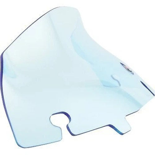 Klock Werks 4" Blue Ice Kolor Flare Windshield for Harley FLHT/FLHX 14-23