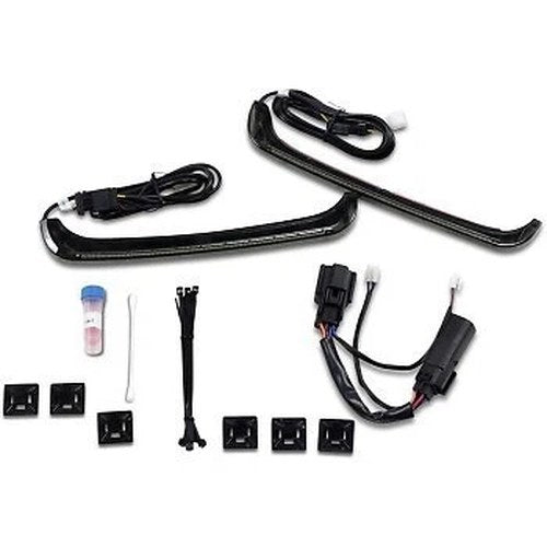 Custom Dynamics Smoke Non-Sequential Low-Profile Bagz LED Lights 14-23 Touring
