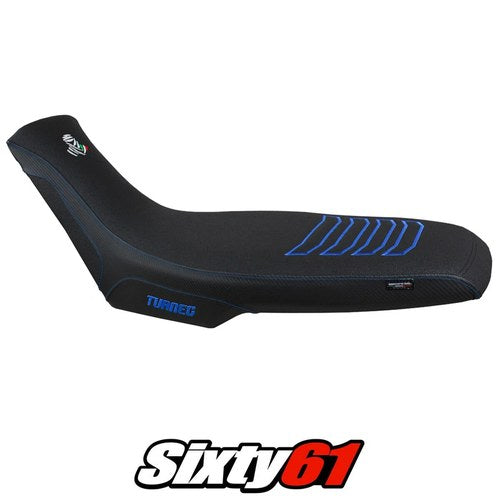 Aprilia Tuareg 660 2021-2025 2026 Seat Cover Tappezzeria Ultragrip Blue Black