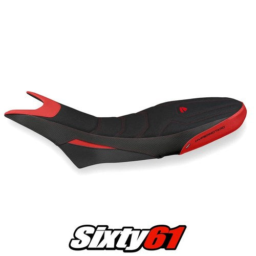 Ducati Hypermotard 950 2019-2023 2024 2025 Seat Cover Tappezzeria Ultragrip Red