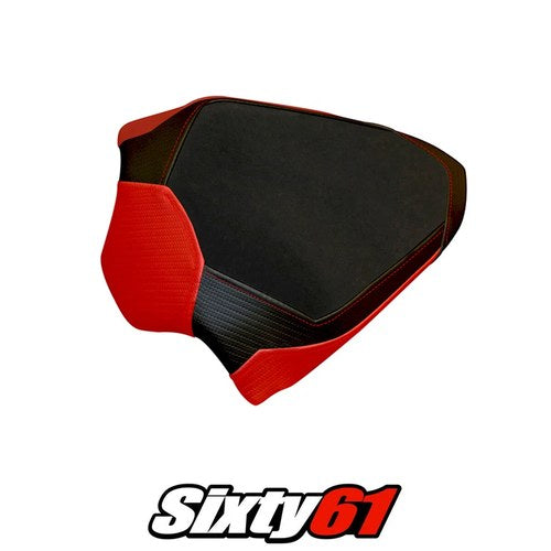 Ducati Panigale V4 Passenger Seat Cover Tappezzeria 2018-2023 2024 Red Black