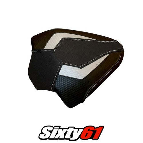 Ducati Panigale V4 Passenger Seat Cover Tappezzeria 2018-2024 Ultragrip White
