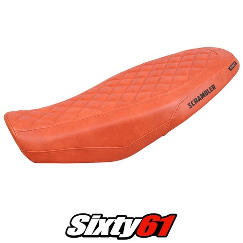 Ducati Scrambler 800 2023-2025 Seat Cover Tappezzeria Brick Leather Look Diamond