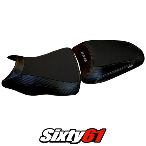 Kawasaki ER-6N ER-6F 2012 2013 2014 2015 2016 Seat Cover Tappezzeria Black