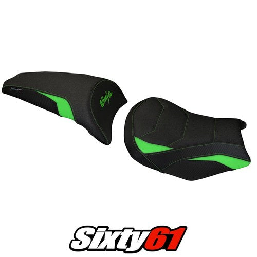 Kawasaki Ninja 650 Z650 2017-2025 2026 Seat Cover Tappezzeria Ultragrip Green