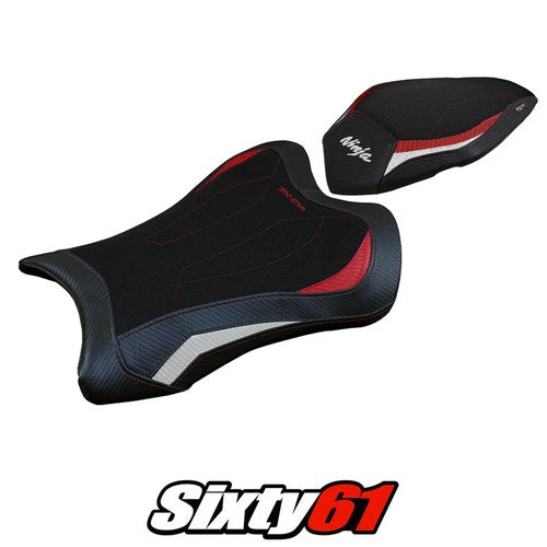 Kawasaki Ninja ZX10R 2021-2025 2026 Seat Cover Tappezzeria Comfort Red White