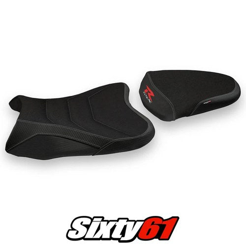 Suzuki Gsxr 1000 2007 2008 Seat Cover Tappezzeria Ultragrip Black 07 08