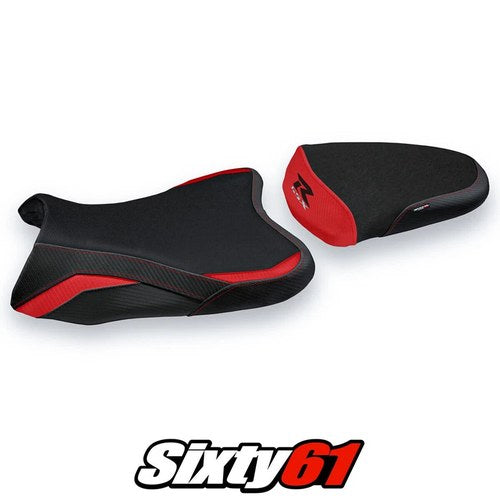 Suzuki Gsxr 600 750 2006 2007 Seat Cover Tappezzeria Red Black 06 07