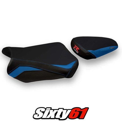 Suzuki Gsxr 600 750 2011-2023 2024 2025 2026 Seat Cover Tappezzeria Comfort Blue