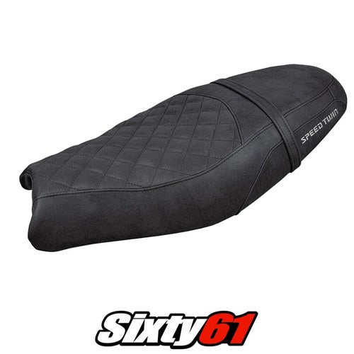 Triumph Speed Twin 900 2019-2022 2023 2024 2025 Seat Cover Tappezzeria Black SE