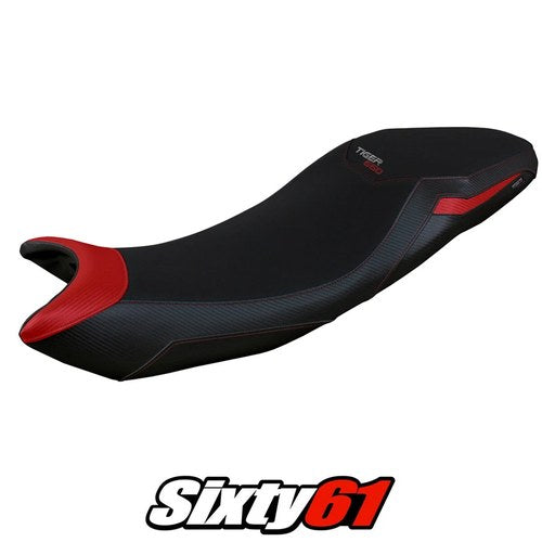 Triumph Tiger 660 2021 2022 2023 2024 2025 2026 Seat Cover Tappezzeria Red Black