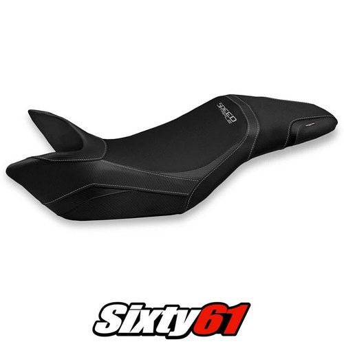 Triumph Speed Triple 2011 2012 2013 2014 2015 Seat Cover Tappezzeria Black