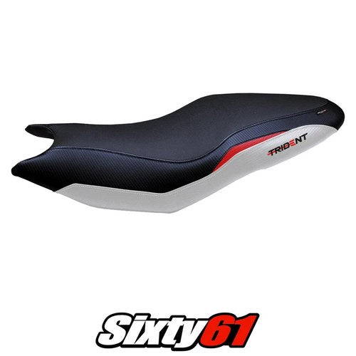 Triumph Trident 660 2021-2023 2024 2025 Seat Cover Tappezzeria White Red Black