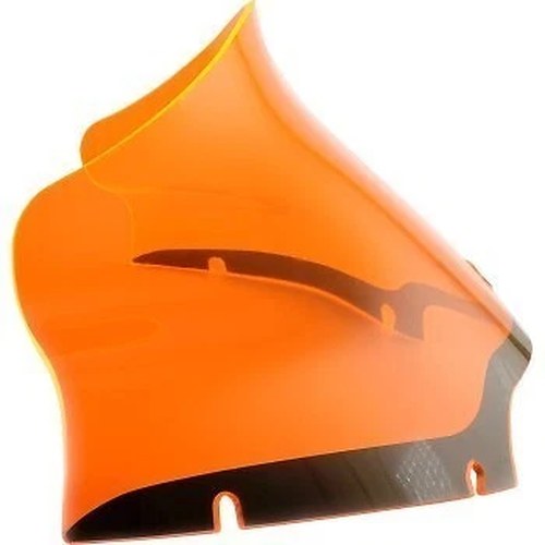 Klock Werks KWW-01-0633 Flare Windshield 9" Orange Ice for 15-23 Road Glide