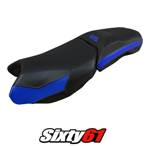 BMW R1250GS Adventure 2019-2021 2022 2023 2024 Seat Cover Tappezzeria Blue Black