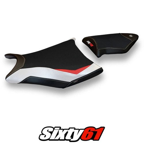 BMW S1000RR 2009 2010 2011 Seat Cover Tappezzeria Comfort Red White Black