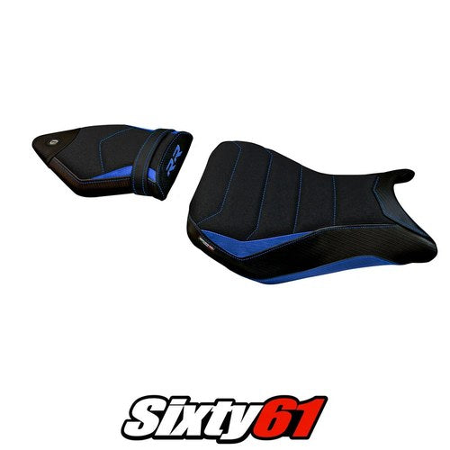 BMW S1000RR 2012 2013 2014 Seat Cover Tappezzeria Ultragrip Blue Black