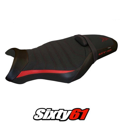 Yamaha MT 10 FZ10 2017-2023 2024 2025 2026 Seat Cover Tappezzeria Ultragrip Red