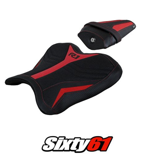 Yamaha Yzf R1 2015-2022 2023 2024 2025 2026 Seat Cover Tappezzeria Ultragrip Red
