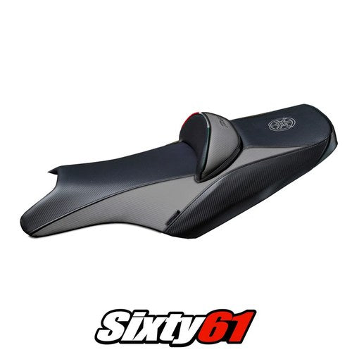 Yamaha T-Max 2008-2012 2013 2014 2015 2016 Seat Cover Tappezzeria Grey Black