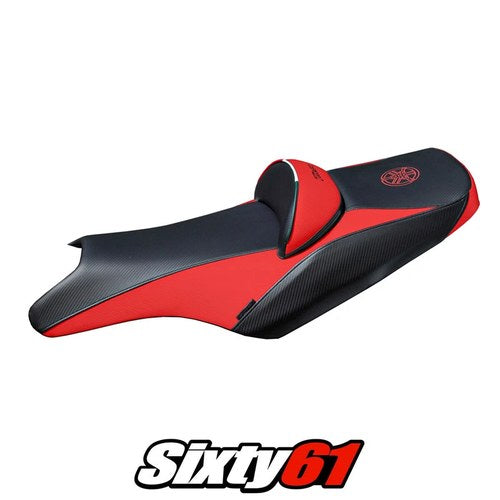 Yamaha T-Max 2008-2012 2013 2014 2015 2016 Seat Cover Tappezzeria Red Black