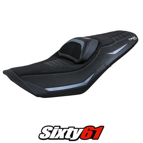 Yamaha T-Max 560 2022 2023 2024 2025 Seat Cover Tappezzeria Comfort Grey Black