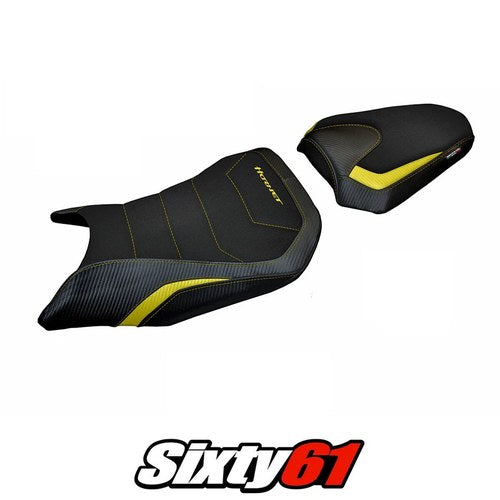 Honda CB750 Hornet 2023-2025 2026 Seat Cover Tappezzeria Comfort Yellow Black