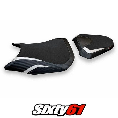 Honda CBR500R 2017-2021 2022 2023 2024 2025 Seat Cover Tappezzeria White Black