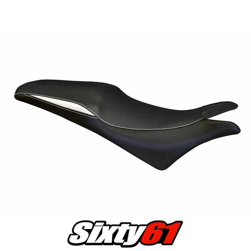 Honda CBR600F 2011 2012 2013 Seat Cover Tappezzeria White Black
